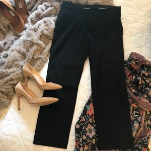 Banana Republic black Sloan trousers (slim fit)